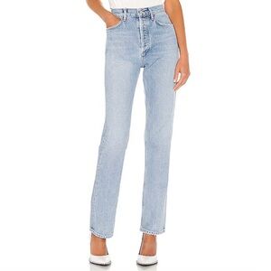 Agolde Lana Straight in Riptide